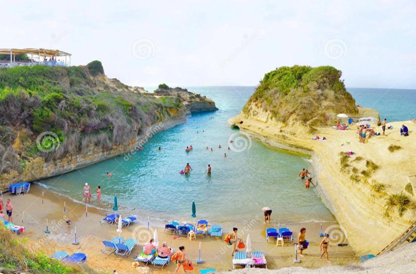 Perland Vacation Apartment Sidari  Bagian luar foto