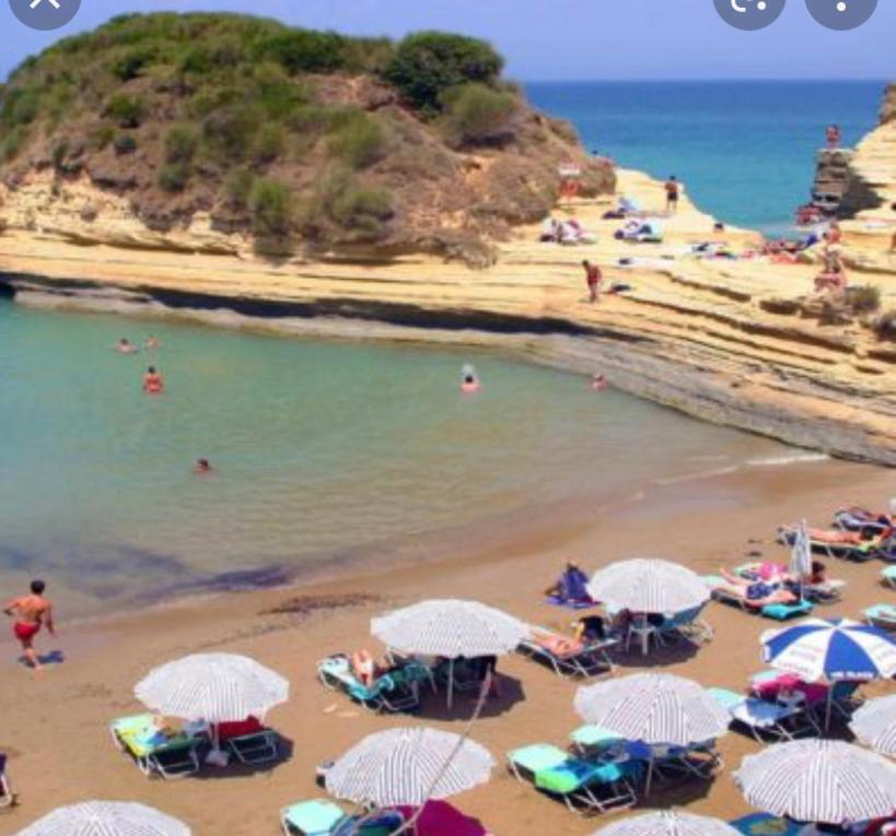 Perland Vacation Apartment Sidari  Bagian luar foto