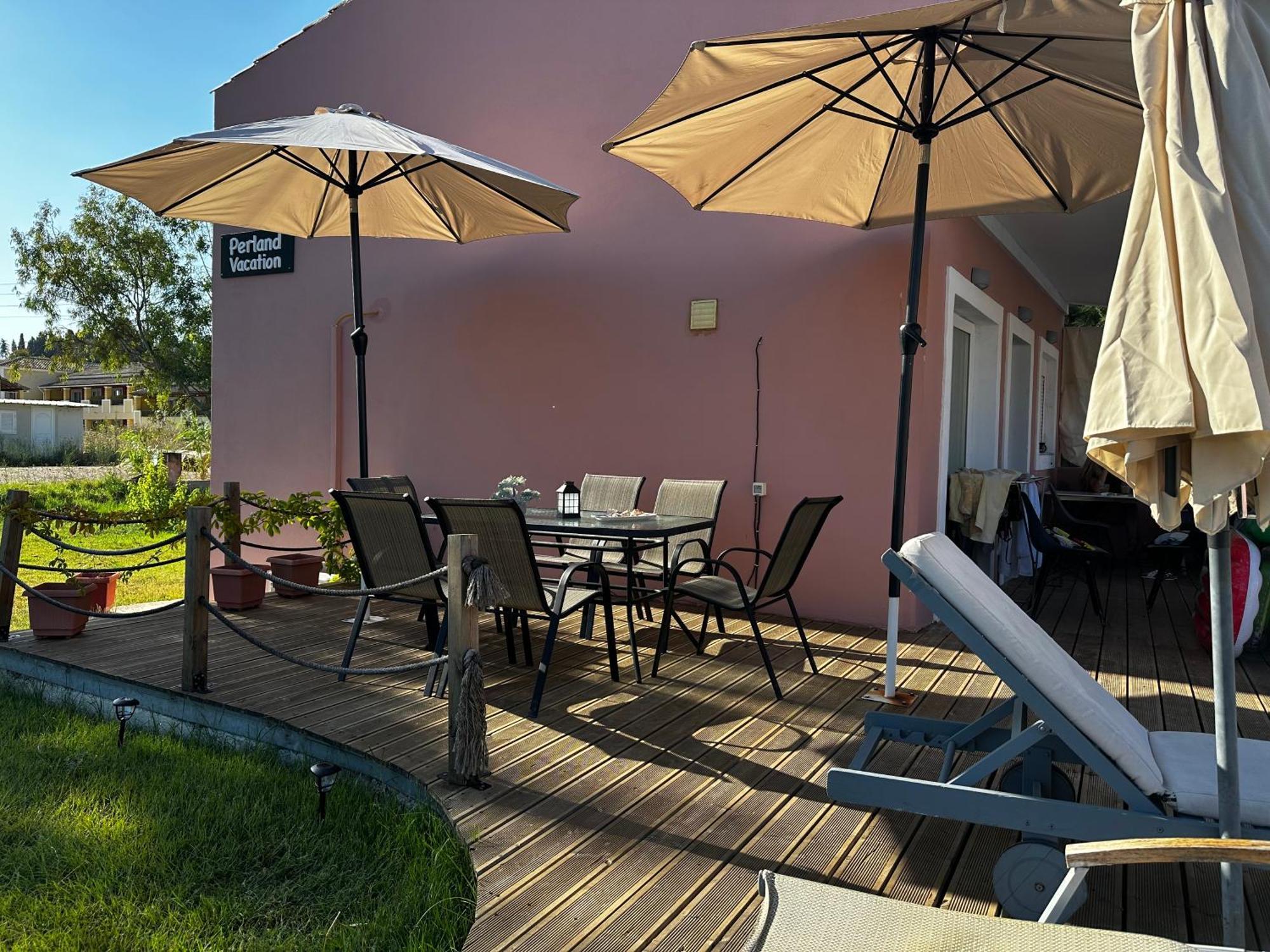 Perland Vacation Apartment Sidari  Bagian luar foto